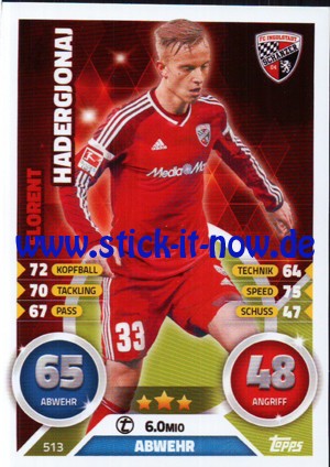 Topps Match Attax Bundesliga 16/17 Extra - Nr. 513