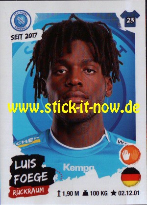 LIQUI MOLY Handball Bundesliga "Sticker" 20/21 - Nr. 199