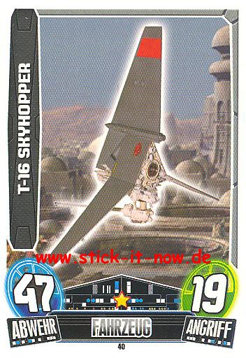 Force Attax Movie Collection - Serie 3 - T-16 SKYHOPPER - Nr. 40