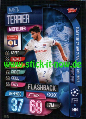 Match Attax Champions League 2019/20 "Extra" - Nr. FB 15