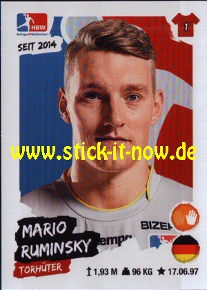 LIQUI MOLY Handball Bundesliga "Sticker" 20/21 - Nr. 261
