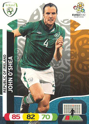 Panini EM 2012 - Adrenalyn XL - John O'Shea - Irland