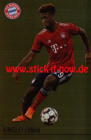 FC Bayern München 18/19 "Sticker" - Nr. 122 (Glitzer)