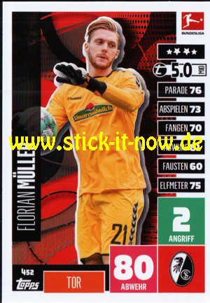 Topps Match Attax Bundesliga 2020/21 "Extra" - Nr. 452