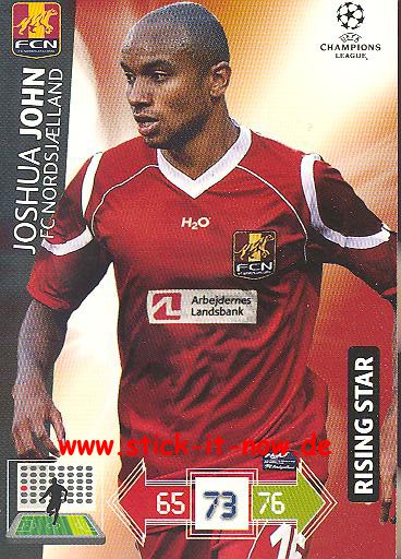 Panini Adrenalyn XL CL 12/13 - FC Nordsjaelland - Joshua John