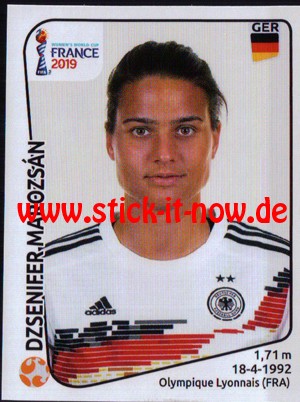 Panini Frauen WM 2019 Frankreich - Nr. 109