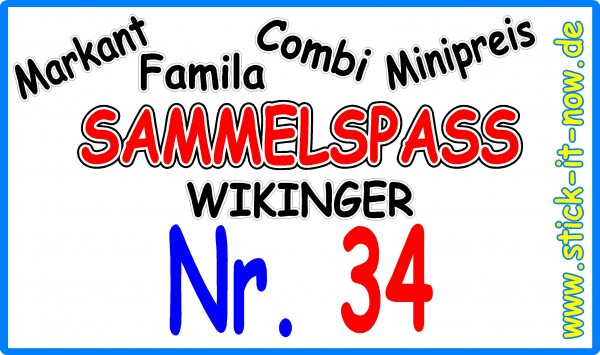 Sammelspass - Küstengold - Wikinger (2014) - Nr. 34