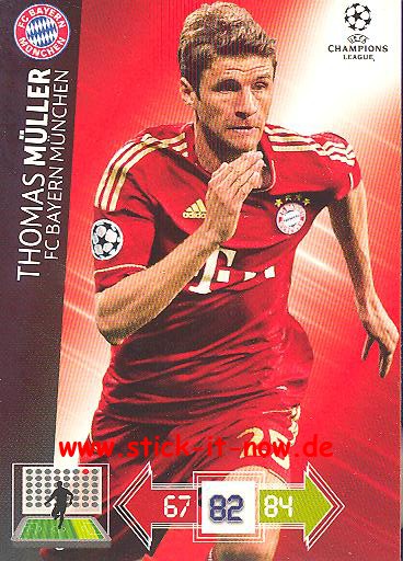 Panini Adrenalyn XL CL 12/13 - FC Bayern München - Thomas Müller