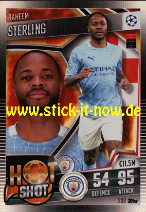 Topps Match Attax 101 (2021) - Nr. 208 ( Hot Shot )