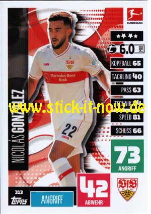 Topps Match Attax Bundesliga 2020/21 - Nr. 313