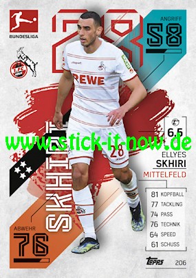 Topps Match Attax Bundesliga 2021/22 - Nr. 206