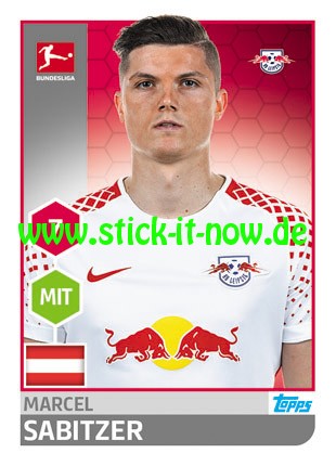 Topps Fußball Bundesliga 17/18 "Sticker" (2018) - Nr. 163