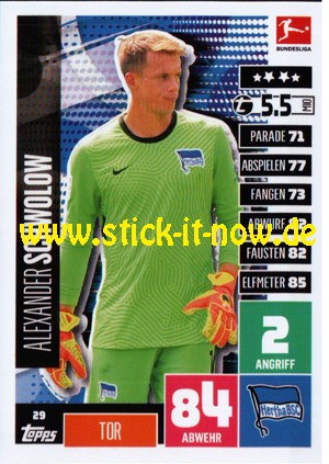 Topps Match Attax Bundesliga 2020/21 - Nr. 29