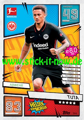 Topps Match Attax Bundesliga 2021/22 - Nr. 144 ( Helden von Morgen )