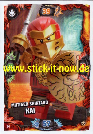 Lego Ninjago Trading Cards - SERIE 6 (2021) - Nr. 14