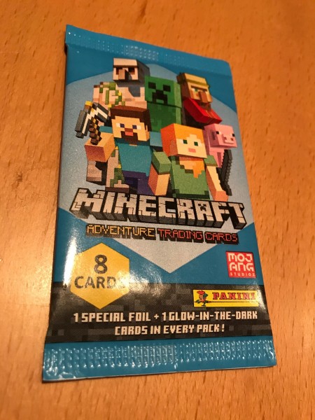 Minecraft Trading Cards (2021) - Booster ( 8 Karten )