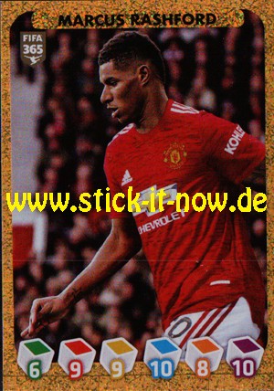 FIFA 365 Sticker "The Golden World of Football" (2021) - Nr. 87 (Glitzer)