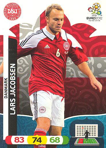 Panini EM 2012 - Adrenalyn XL - Lars Jacobsen - Dänemark