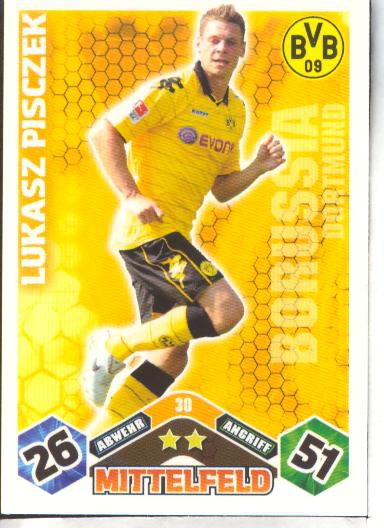 Match Attax 10/11 - LUKASZ PISCZEK - 030