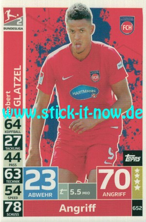 Topps Match Attax Bundesliga 18/19 "Extra" - Nr. 652