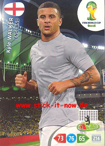 Panini Adrenalyn XL Brasil WM 2014 - Kyle WALKER