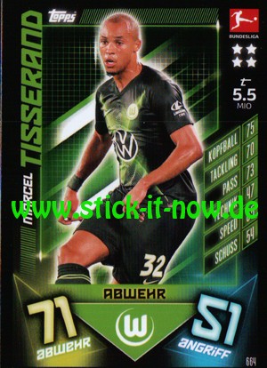 Topps Match Attax Bundesliga 2019/20 "Extra" - Nr. 664