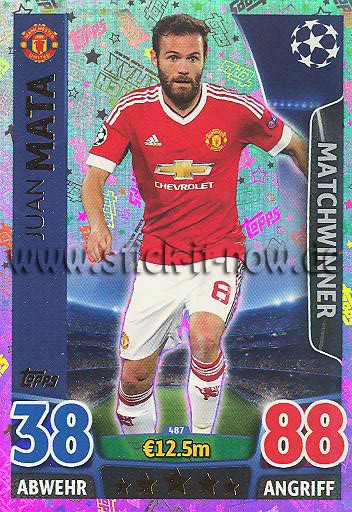 Champions League - Match Attax 15/16 - Nr. 487