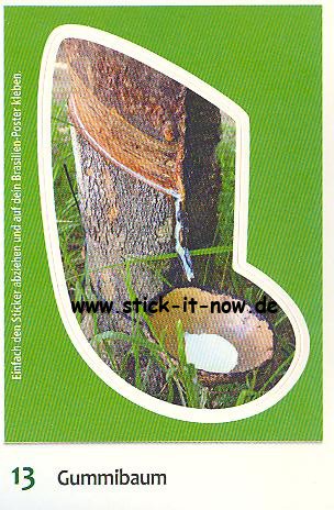 Edeka & WWF - Entdecke Brasilien - Sticker - Nr. 13