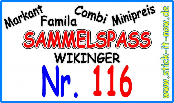 Sammelspass - Küstengold - Wikinger (2014) - Nr. 116