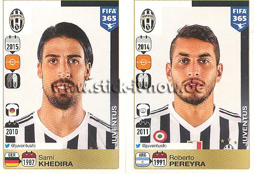Panini FIFA 365 Sticker - Nr. 575 - 576