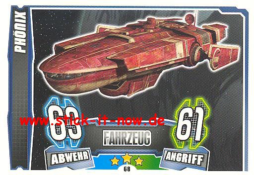 Force Attax - Star Wars - Clone Wars - Serie 4 - PHÖNIX - Nr. 68