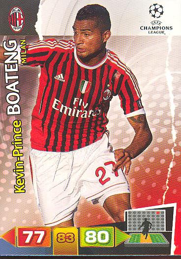 Kevin-Prince Boateng - Panini Adrenalyn XL CL 11/12 - AC Mailand