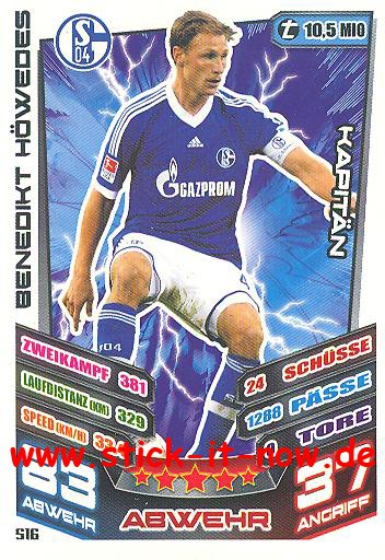 Match Attax 13/14 EXTRA - KAPITÄN - BENEDIKT HÖWEDES - Nr. 516