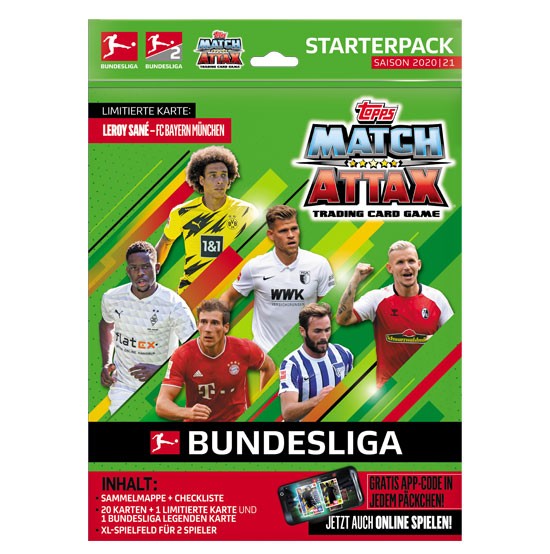 Topps Match Attax Bundesliga 2020/21 - Starter-Set XL