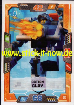 Lego Nexo Knights Trading Cards - Serie 2 (2017) - Nr. 2