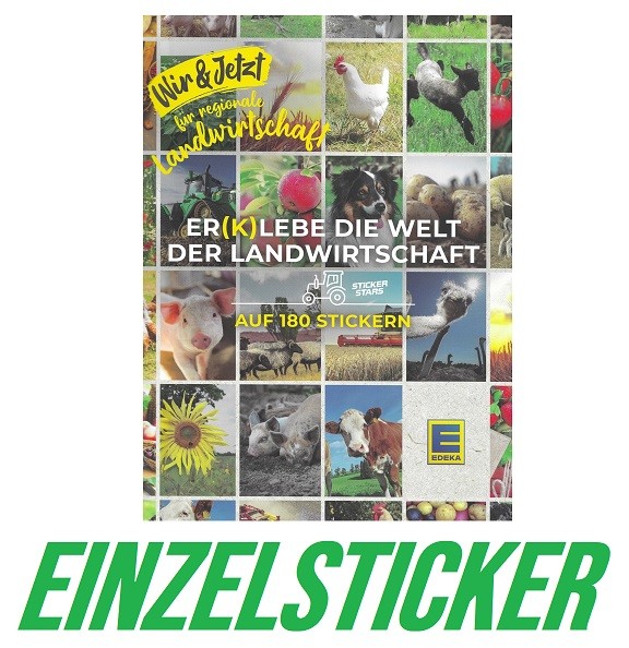 Edeka - Er(k)lebe die Welt der Landwirtschaft (2022) - Gewinnsticker 1