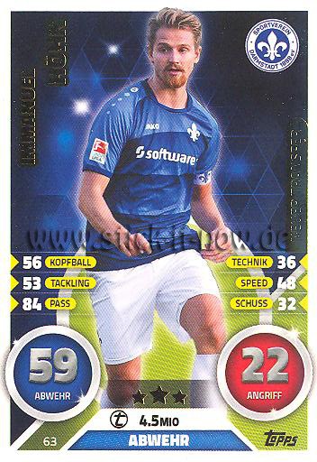 Topps Match Attax Bundesliga 16/17 - Nr. 63