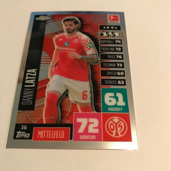 Match Attax BL Chrome 20/21 - Nr. 36 - LATZA