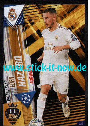 Topps Match Attax 101 (2020) - Nr. W11 (Stickerkarte S11)