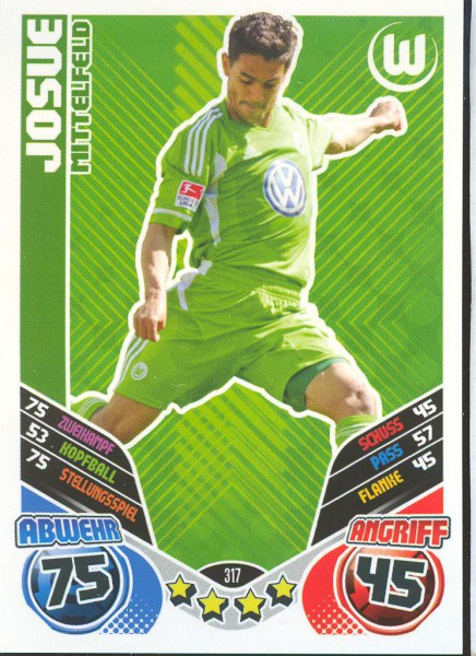 Josue - Match Attax 11/12