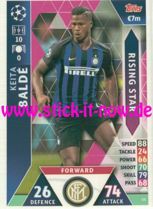 Match Attax CL 18/19 "Road to Madrid" - Nr. 55