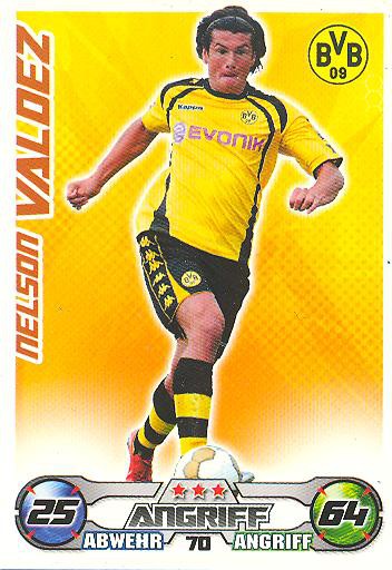 Match Attax 09/10 - NELSON VALDEZ - Bor. Dortmund - Nr. 70