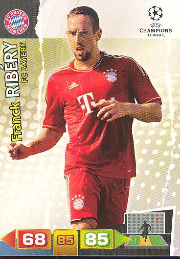 Franck Ribery - Panini Adrenalyn XL CL 11/12 - FC Bayern München