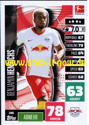 Topps Match Attax Bundesliga 2020/21 - Nr. 196