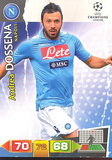 Andrea Dossena - Panini Adrenalyn XL CL 11/12 - SSC Napoli