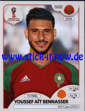 Panini WM 2018 Russland "Sticker" - Nr. 167