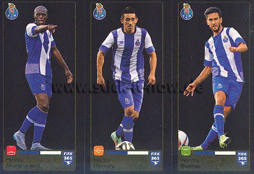 Panini FIFA 365 Sticker - Nr. 720 - 721 - 722