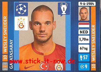 Panini Champions League 13/14 Sticker - Nr. 124