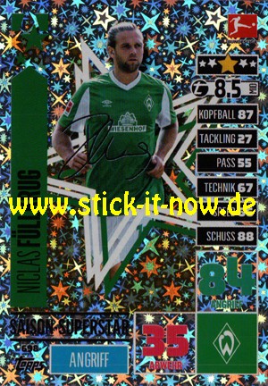 Topps Match Attax Bundesliga 2020/21 "Extra" - Nr. 698 (Glitzer)