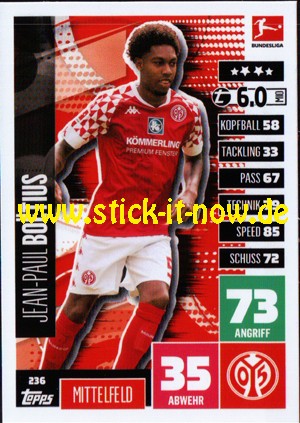 Topps Match Attax Bundesliga 2020/21 - Nr. 236